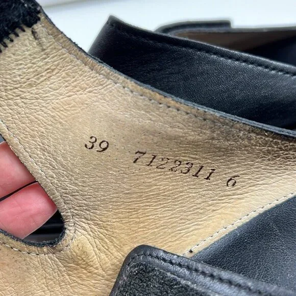 Finn Comfort Women's Black leather Sansibar Sandals Size 39 - Picture 6 of 12